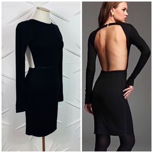 Little Black Dress Body Con & Open Back 🖤 Bebe Vibes